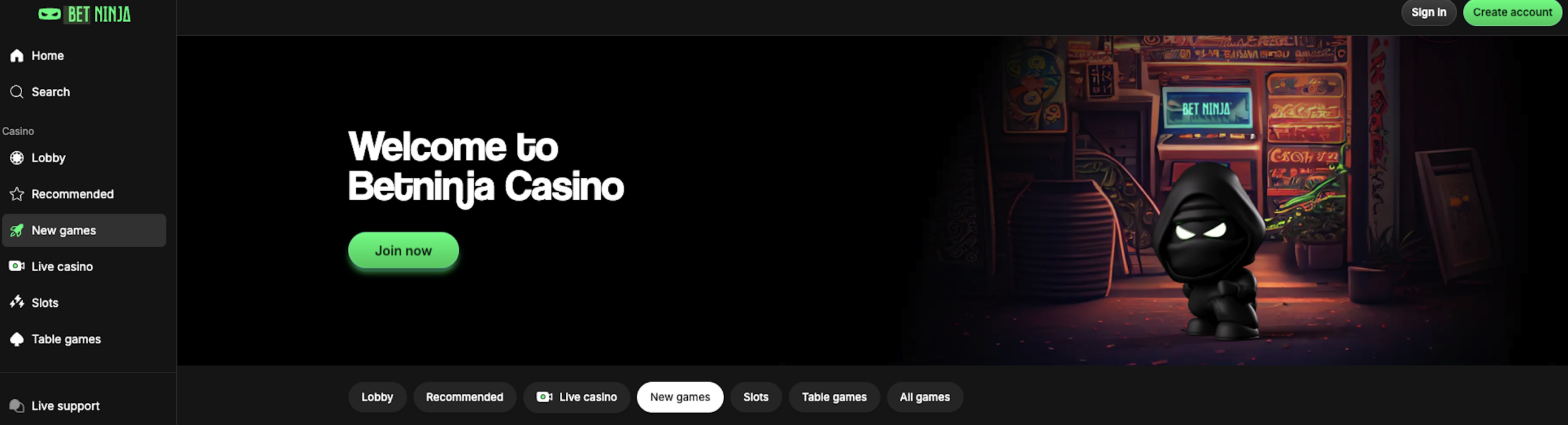 Bet Ninja Casino - Big Bonus Casino Without Cruks 2026