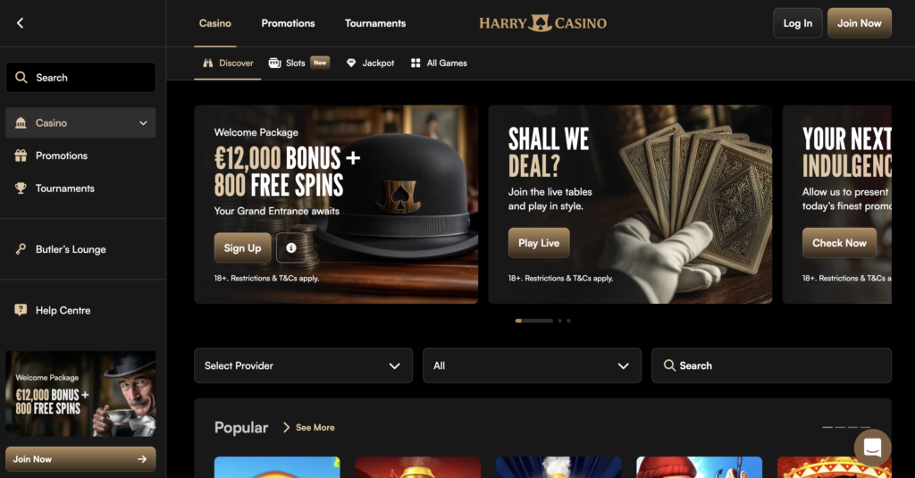 Harry Casino – De beste slots met bonuskoopfunctie bij een illegale casino in Nederland 2